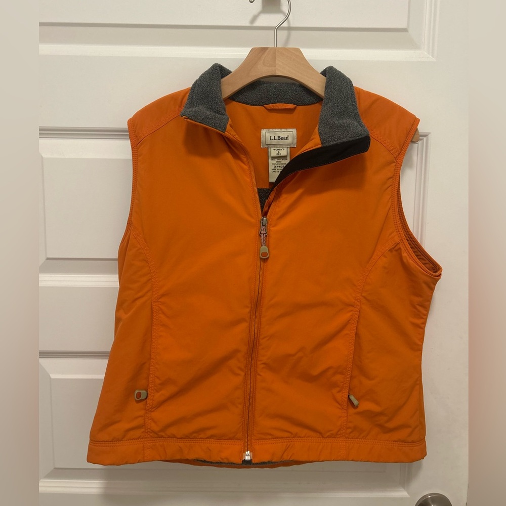 L.L. Bean Women's Vibrant Orange Vest